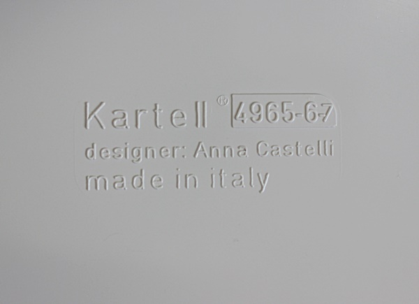 ■Kartell■カルテル■コンポニビリ3段■4965-6-7■白■ (4)