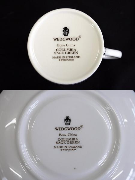 ■WEDGWOOD■セージグリーン■デミタスカップアンドソーサー■ (3)