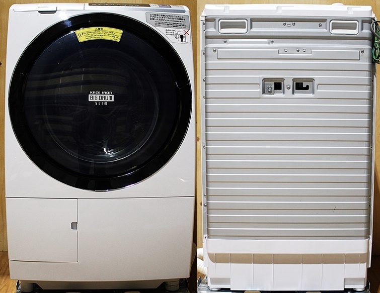 芦屋市で買い取りました。日立 ドラム 洗濯機 BD-SV110AL 左開 | 神戸の買取 こうべリサイクルセンター