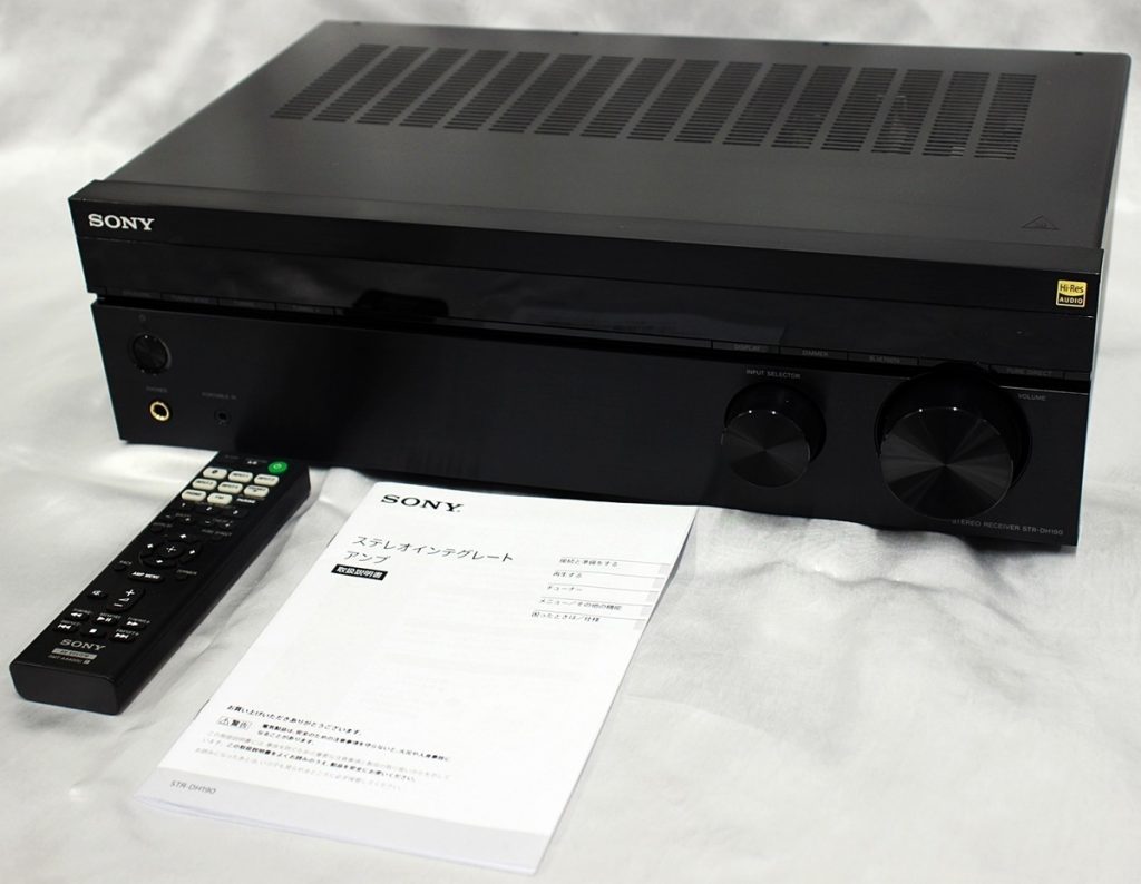 ソニー ステレオインテグレートアンプ SONY STR-DH190